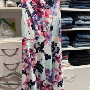 Floral Sleeveless Dress DKNY